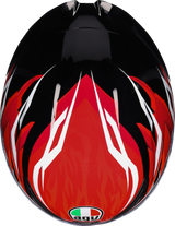 K1 S Helmet - Lion - Black/Red/White - 2XL