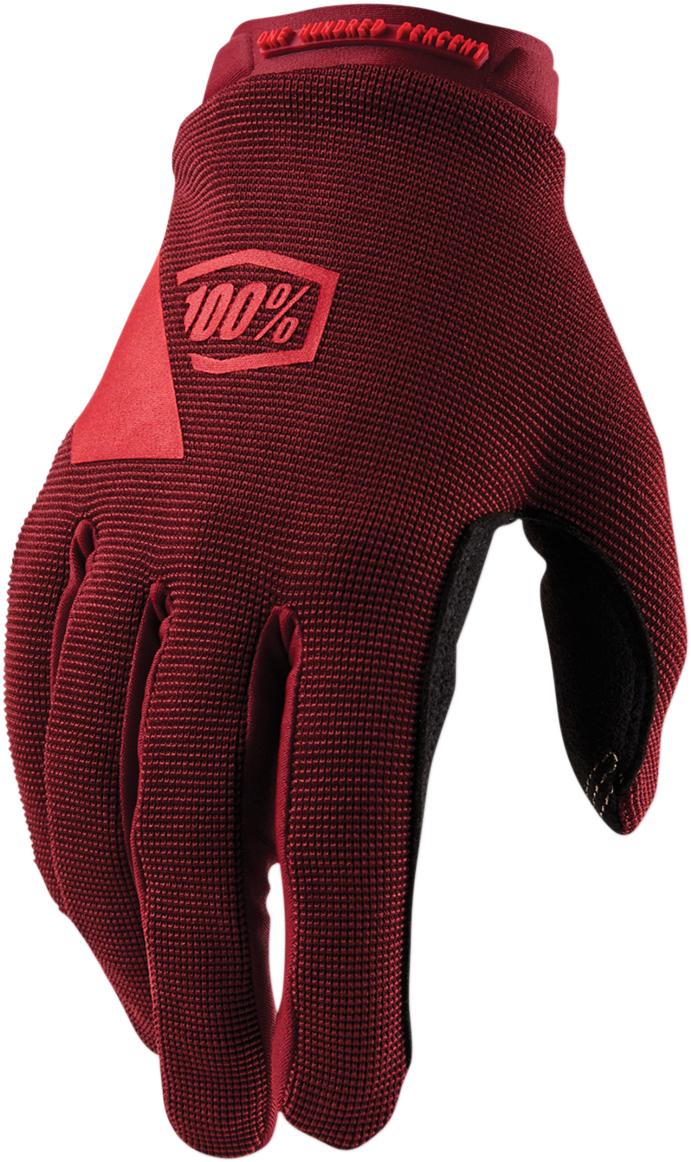 Women\'s Ridecamp Gloves - Brick - Small