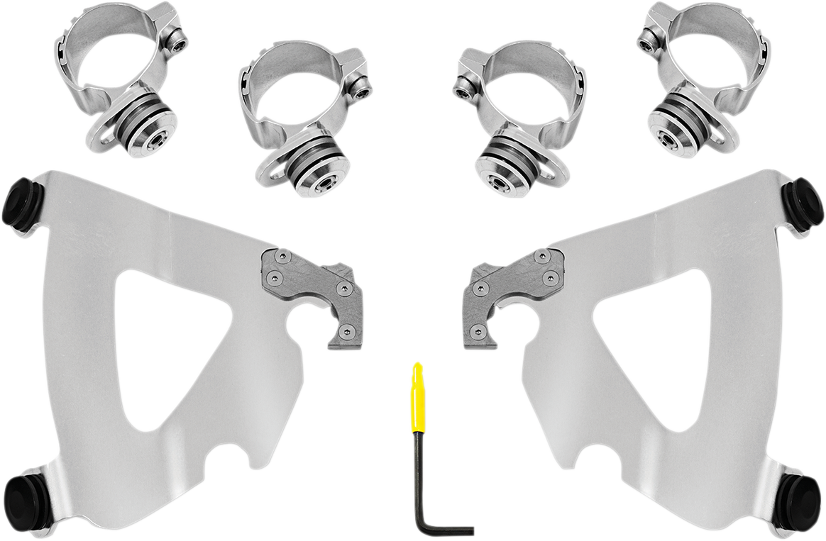 Road Warrior Mounting Kit - Polished - FXD 1973 - 2020