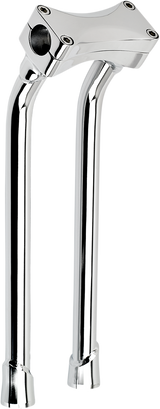 Risers - Murdock - Oversized - Pullback - 14\" - Chrome