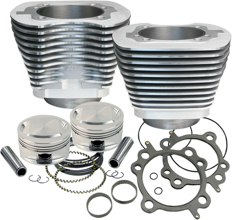 95\" Big Bore Cylinder Kit - Twin Cam - Silver 1999 - 2006