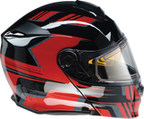 Solaris Snow Helmet - First Tracks - Black/Red - XS