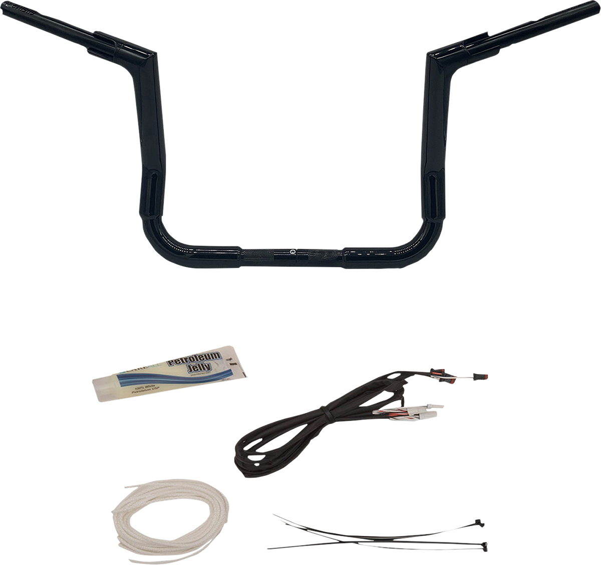 Handlebar Kit - Flat Top - 12\" - Black 2014 - 2020