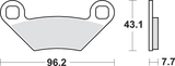 Off-Road Sintered Brake Pads - Sportsman 2009 - 2019