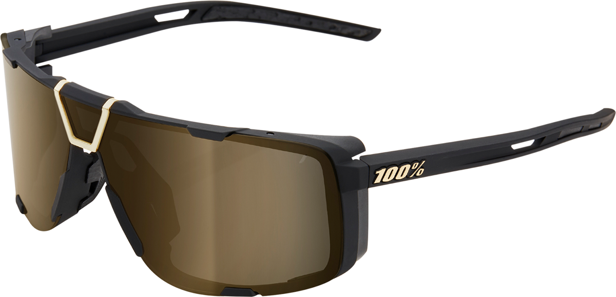 Eastcraft Sunglasses - Soft Tact Black - Soft Gold Mirror