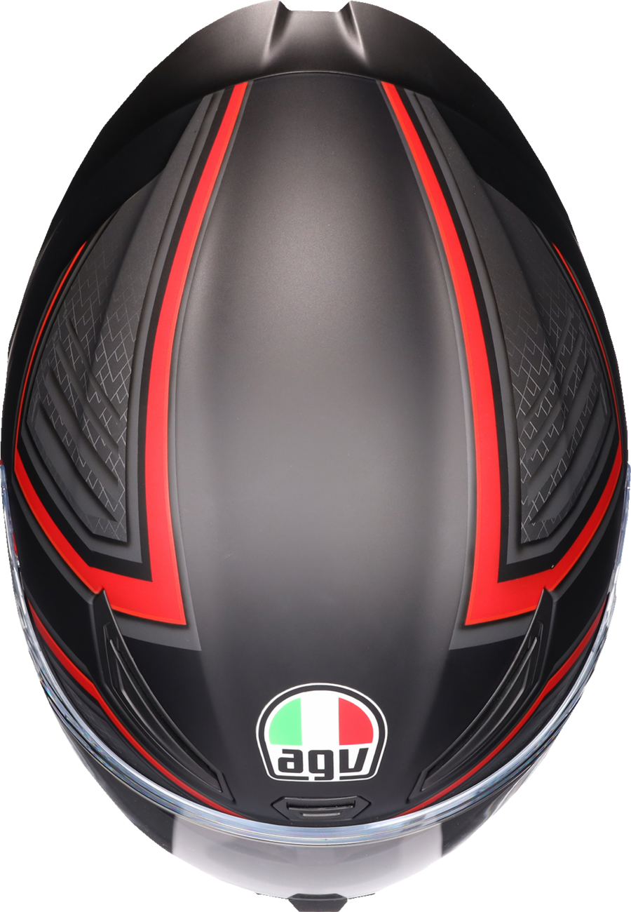 K1 S Helmet - Sling - Matte Black/Red - XL