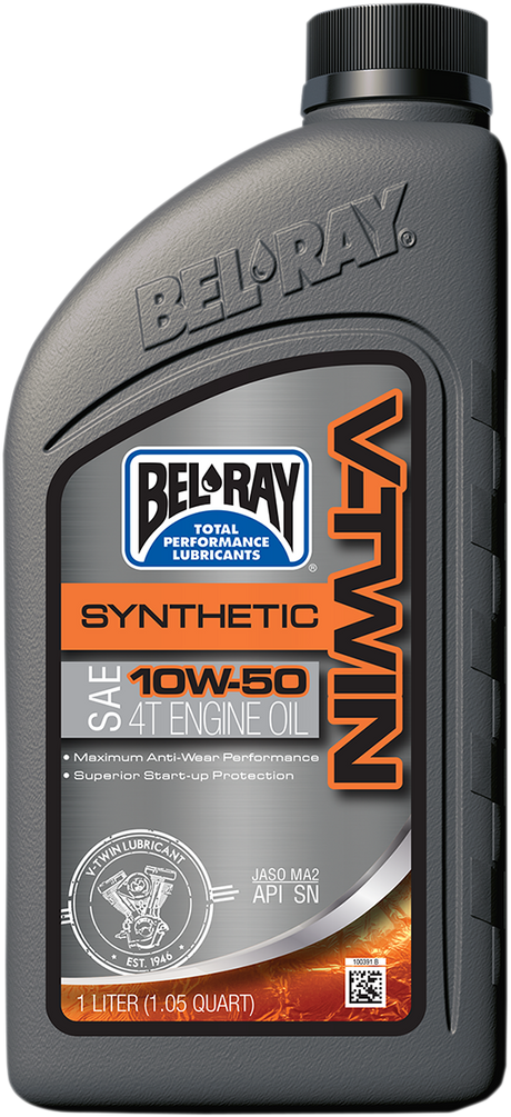 V-Twin Synthetic Oil - 10W50 -1L