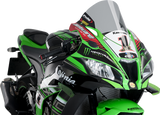 Race Windscreen - 14-1/4\" - Smoke - Kawasaki 2016 - 2020