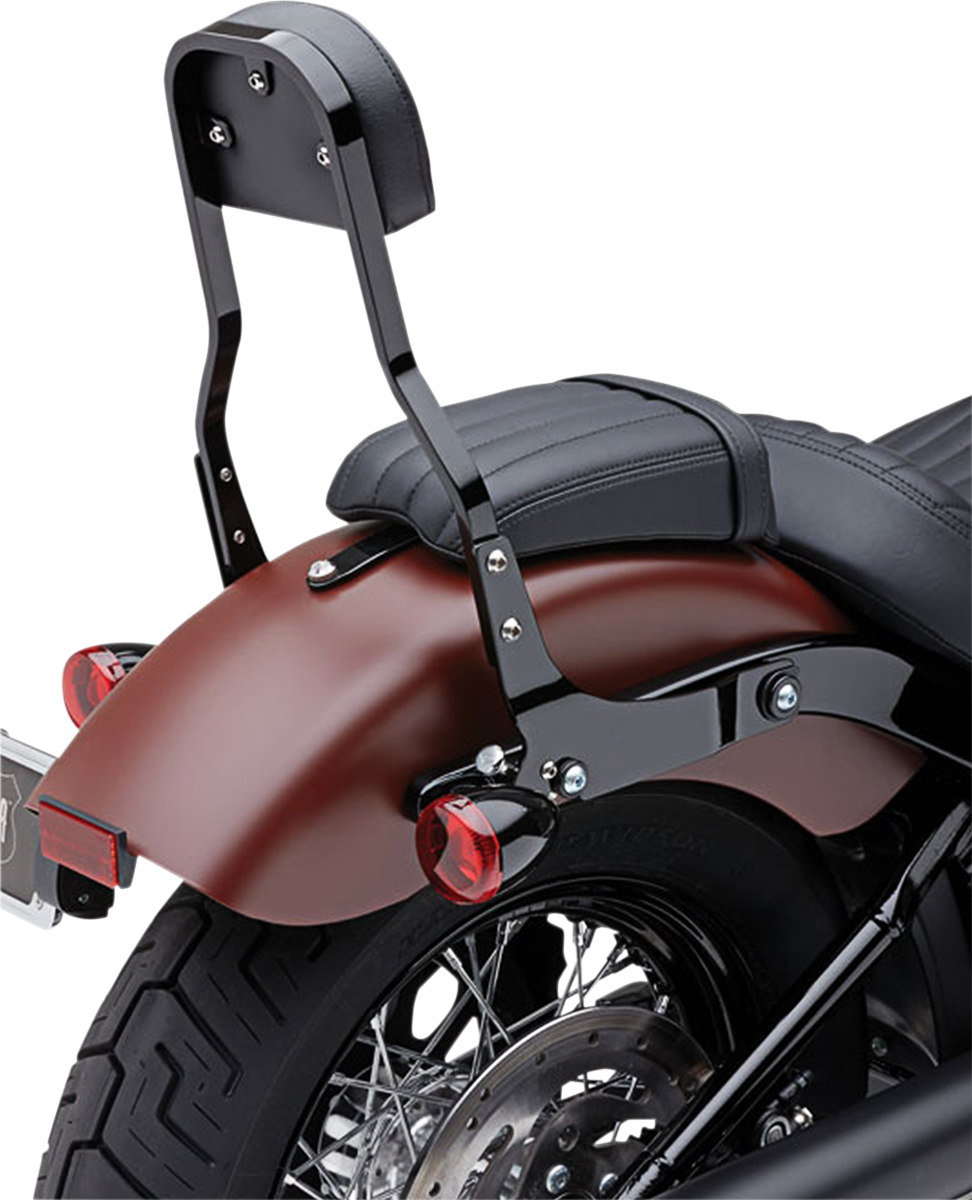 Backrest Kit - 14\" - Black - Softail 2006 - 2017