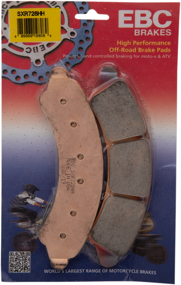 Sintered Metal Brake Pads - SXR728HH 2019 - 2020