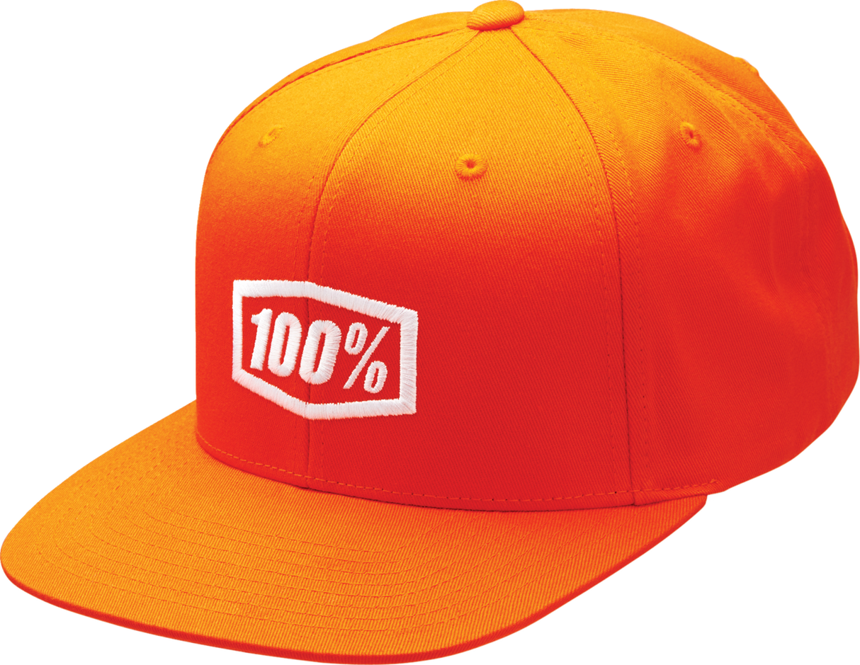 Youth Icon Snapback Hat - Orange - One Size