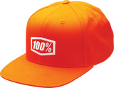 Youth Icon Snapback Hat - Orange - One Size