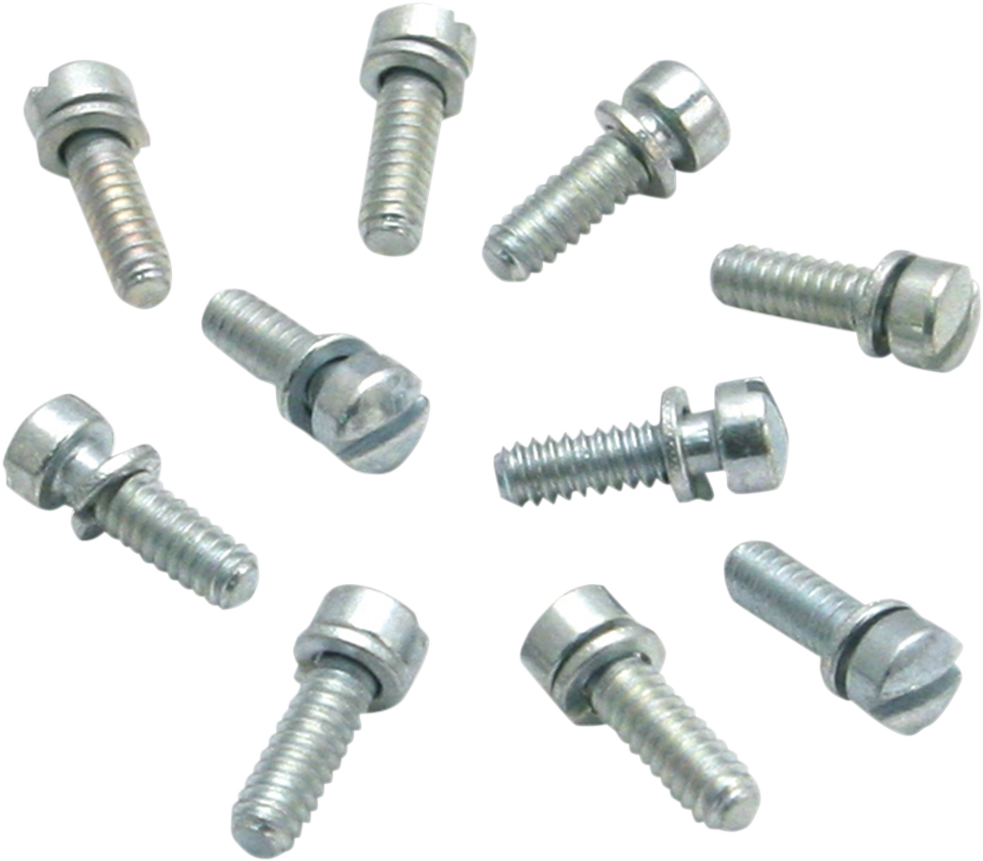 Float Bowl Slotted Screws - Super B/E/G - 10 Pack