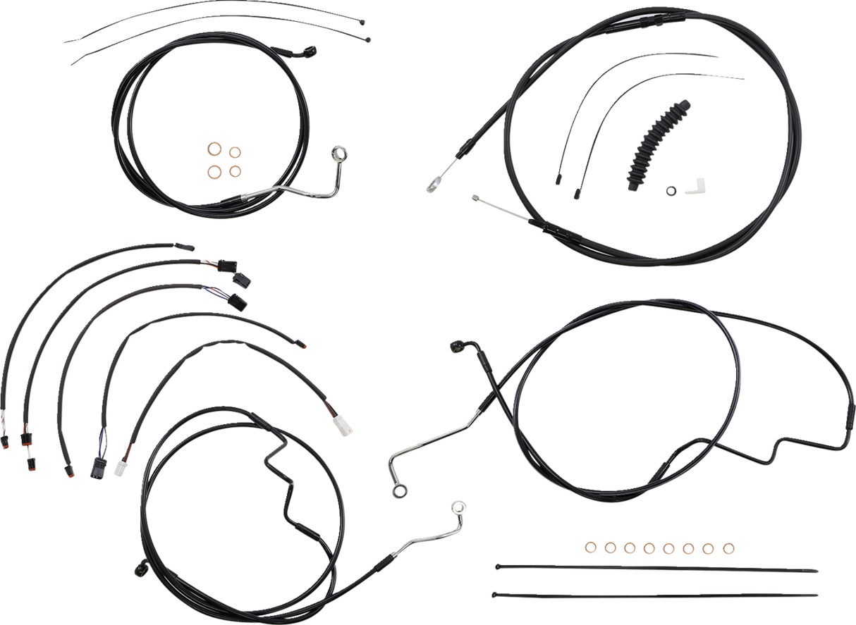 Control Cable Kit - XR - Black 2021 - 2021