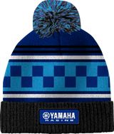 Yamaha Racing Pom Beanie - Black/Blue