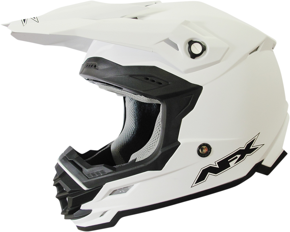 FX-19R Helmet - Matte White - Medium