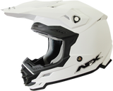 FX-19R Helmet - Matte White - Medium