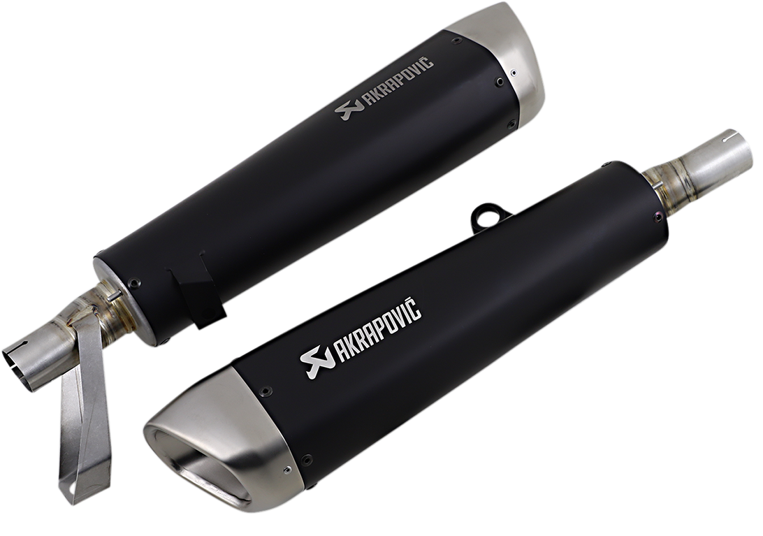 Street Twin Mufflers - Titanium 2016 - 2020