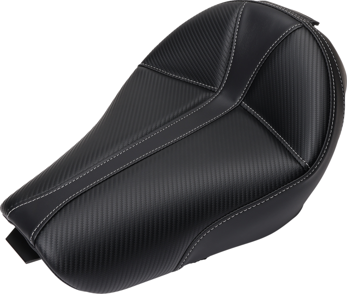 Dominator Solo Seat - w/o Backrest - Black w/ Gray Stitching - XL \'04-\'20 2004 - 2020