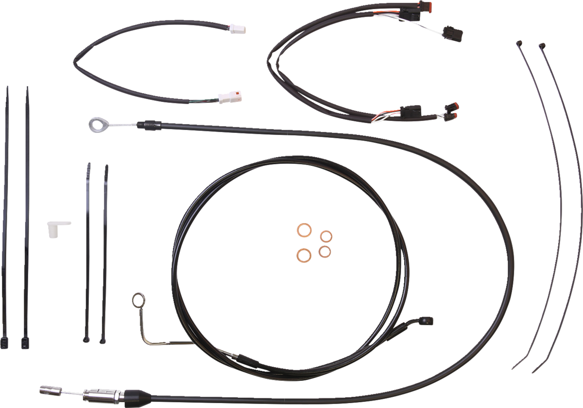 Control Cable Kit - XR - Black 2021 - 2022