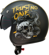 Saturn Helmet - Trust No One - Black/Yellow - Large