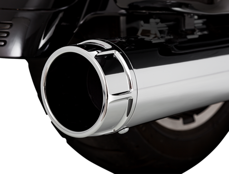 4-1/2\" Torquer Slip-On Mufflers - Chrome 2017 - 2024