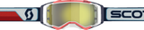 Prospect Goggle - Red/White - Yellow Chrome