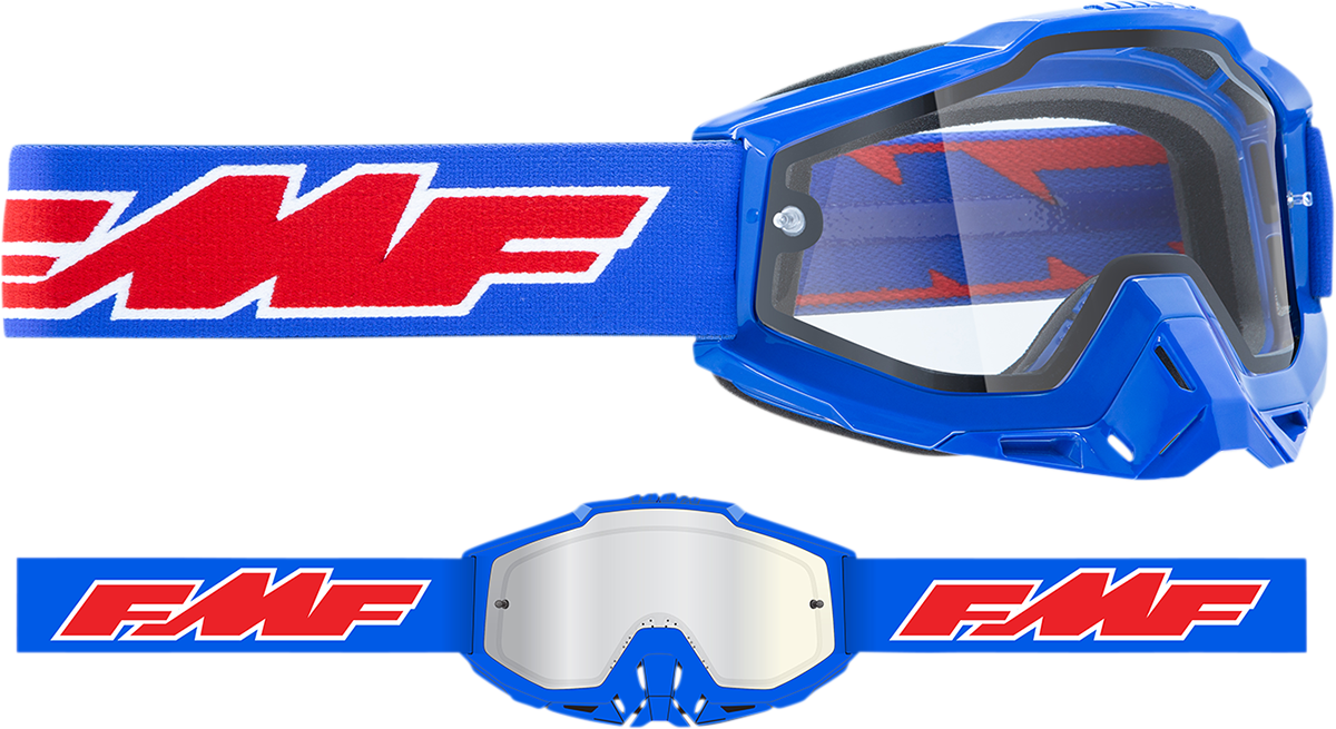 PowerBomb Enduro Goggles - Rocket - Blue - Clear