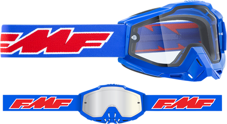 PowerBomb Enduro Goggles - Rocket - Blue - Clear