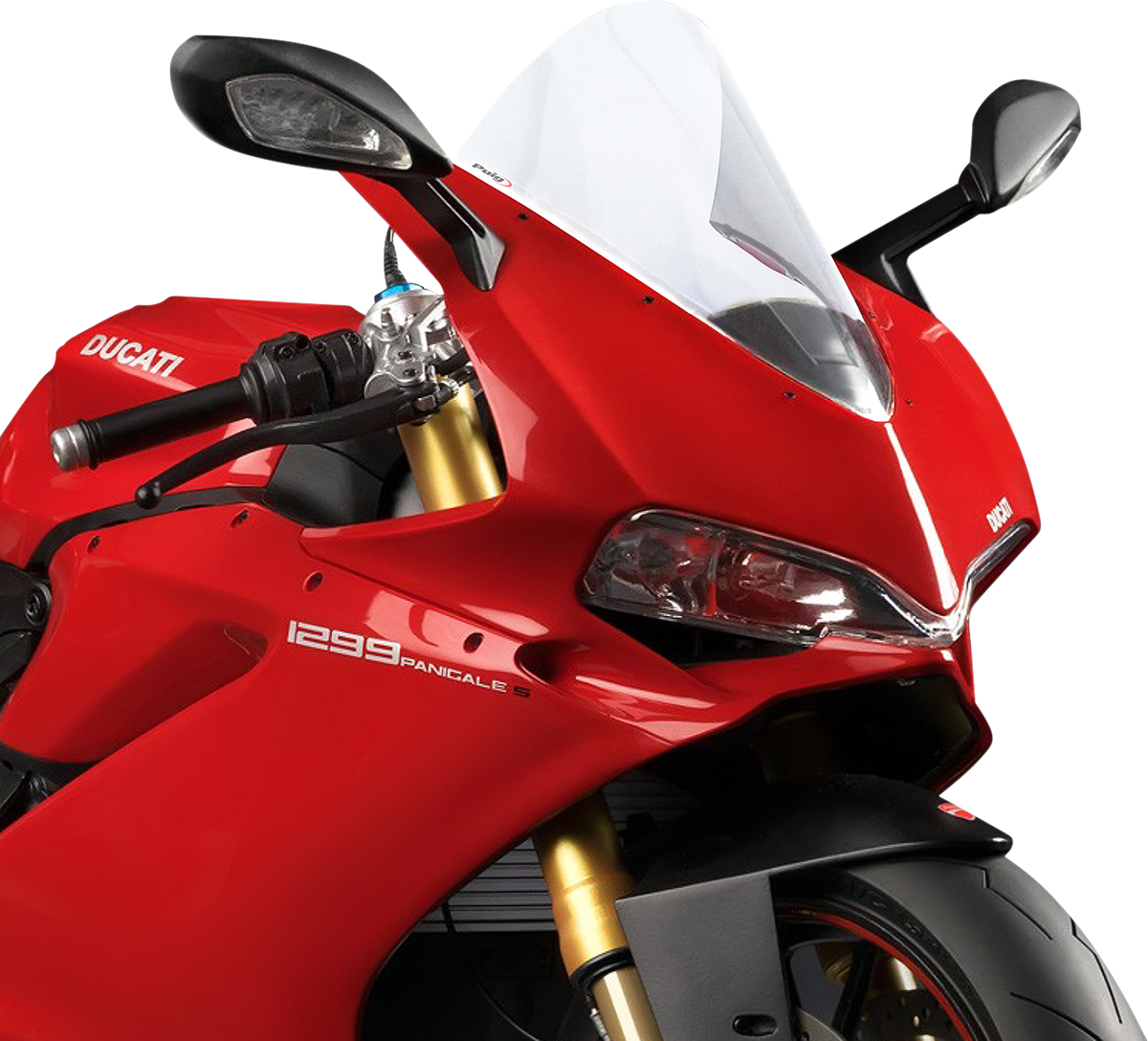 Race Windscreen - 14-1/2\" - Clear - Panigale 2015 - 2018