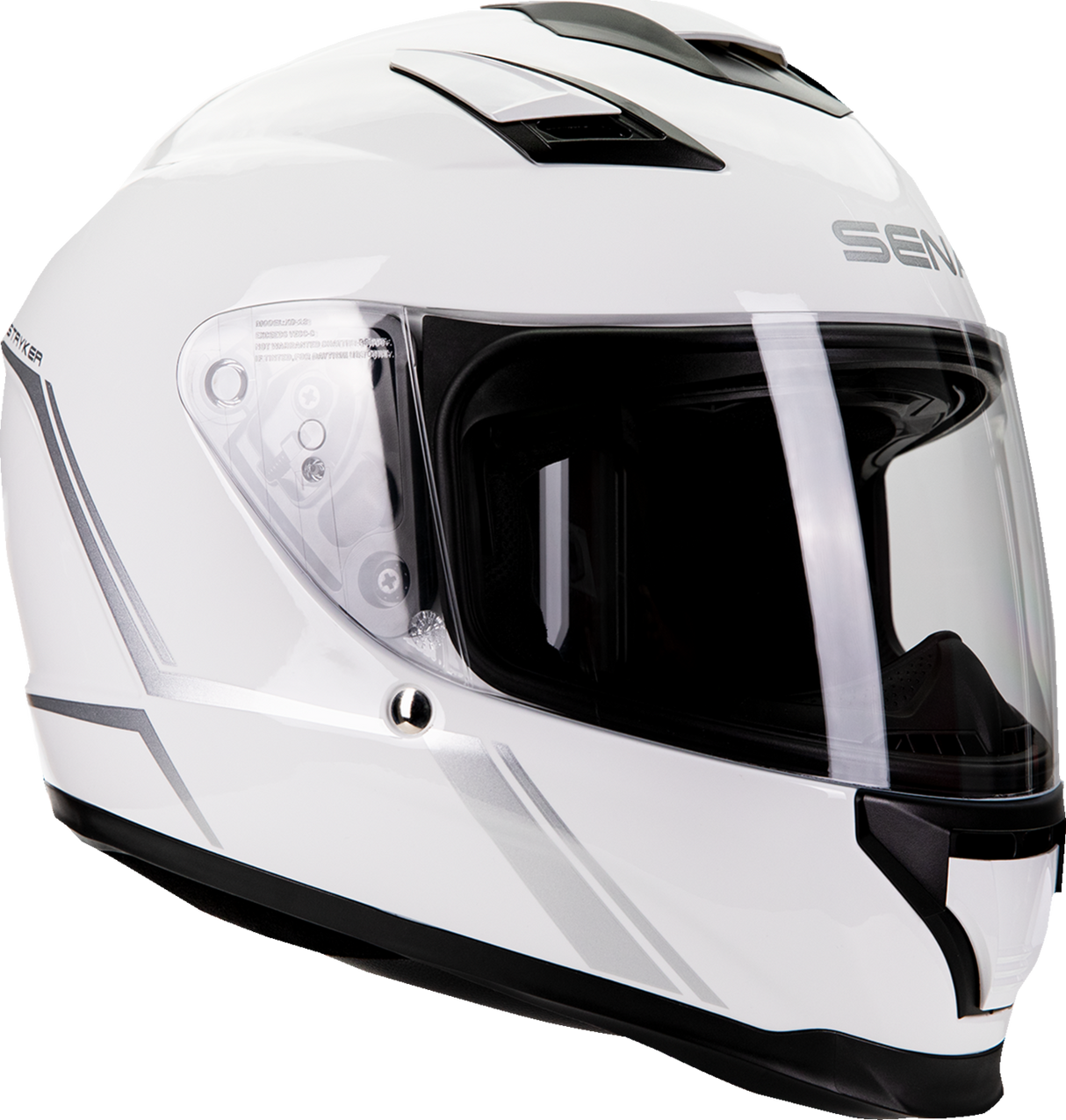 Stryker Helmet - Glossy White - Large