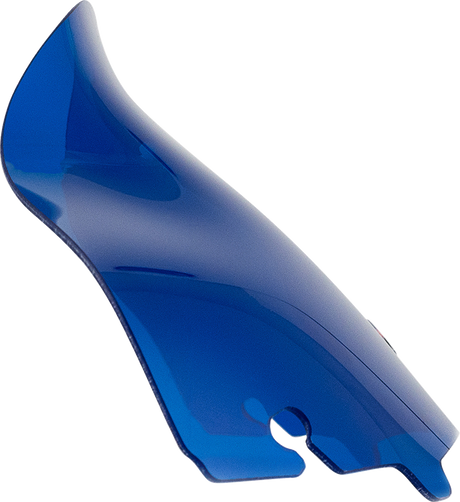 Kolor Flare™ Sport Windshield - 6-1/2\" - Blue - FLH 2014 - 2023