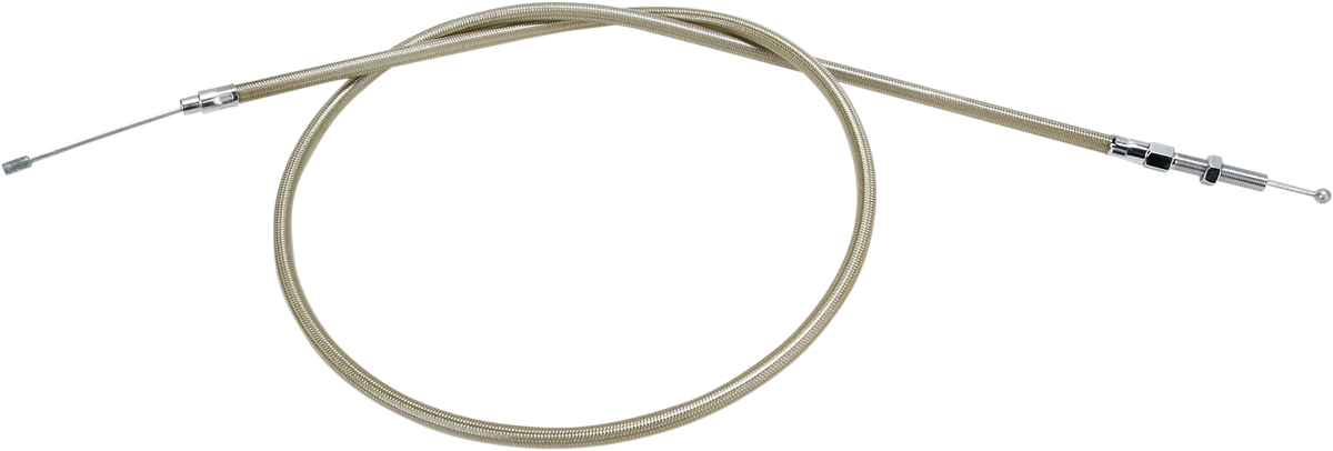 Clutch Cable - Coil Wound - Stainless Steel 1983 - 1986