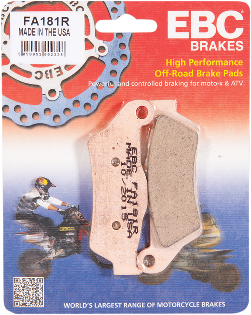 Sintered \"R\" Brake Pads 1992 - 2022