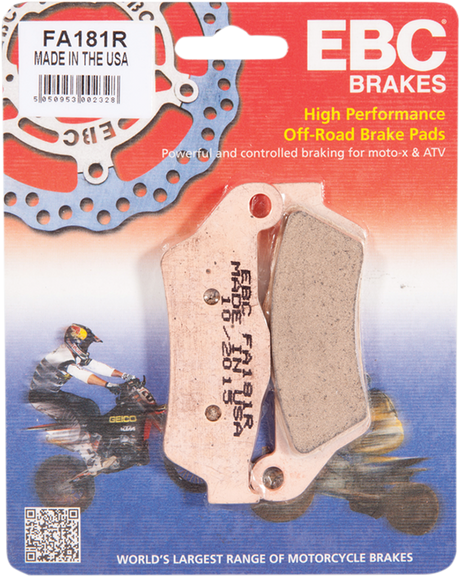 Sintered \"R\" Brake Pads 1992 - 2022