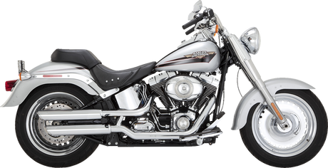 3\" Twin Slash Slip-On Muffler - Chrome 2010 - 2017