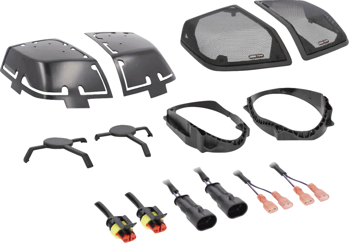 Saddlebag Lid with Speaker Cutouts - Rear - FL 2014 - 2022