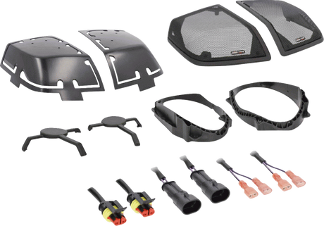 Saddlebag Lid with Speaker Cutouts - Rear - FL 2014 - 2022