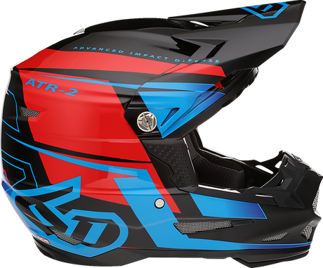 ATR-2 Helmet - Mach - Blue/Red/Black - Small