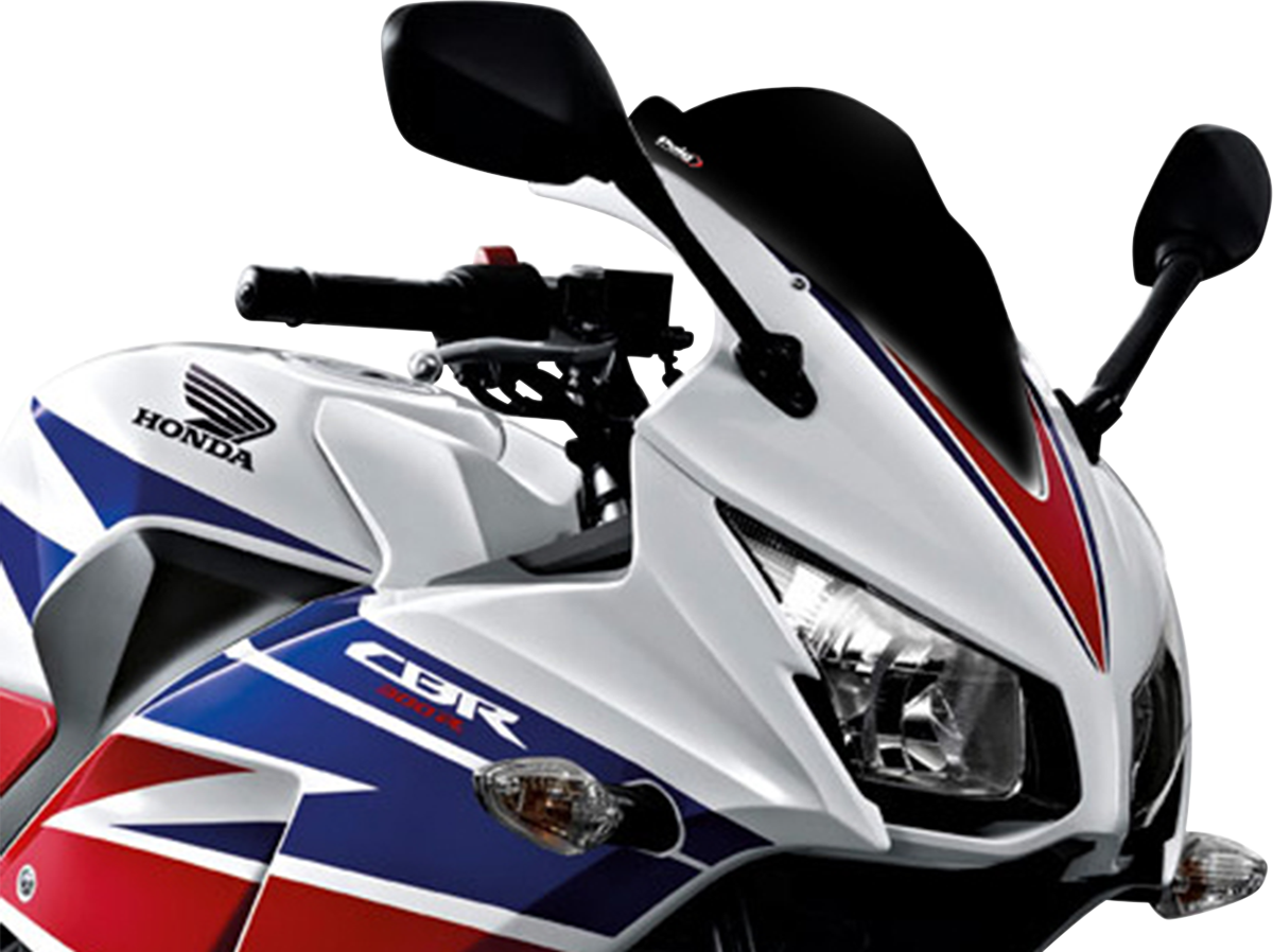 Race Windscreen - 12-3/8\" - Black - CBR300R 2015 - 2016