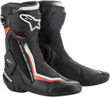 SMX+ Vented Boots - Black/White/Red - US 7.5 / EU 41