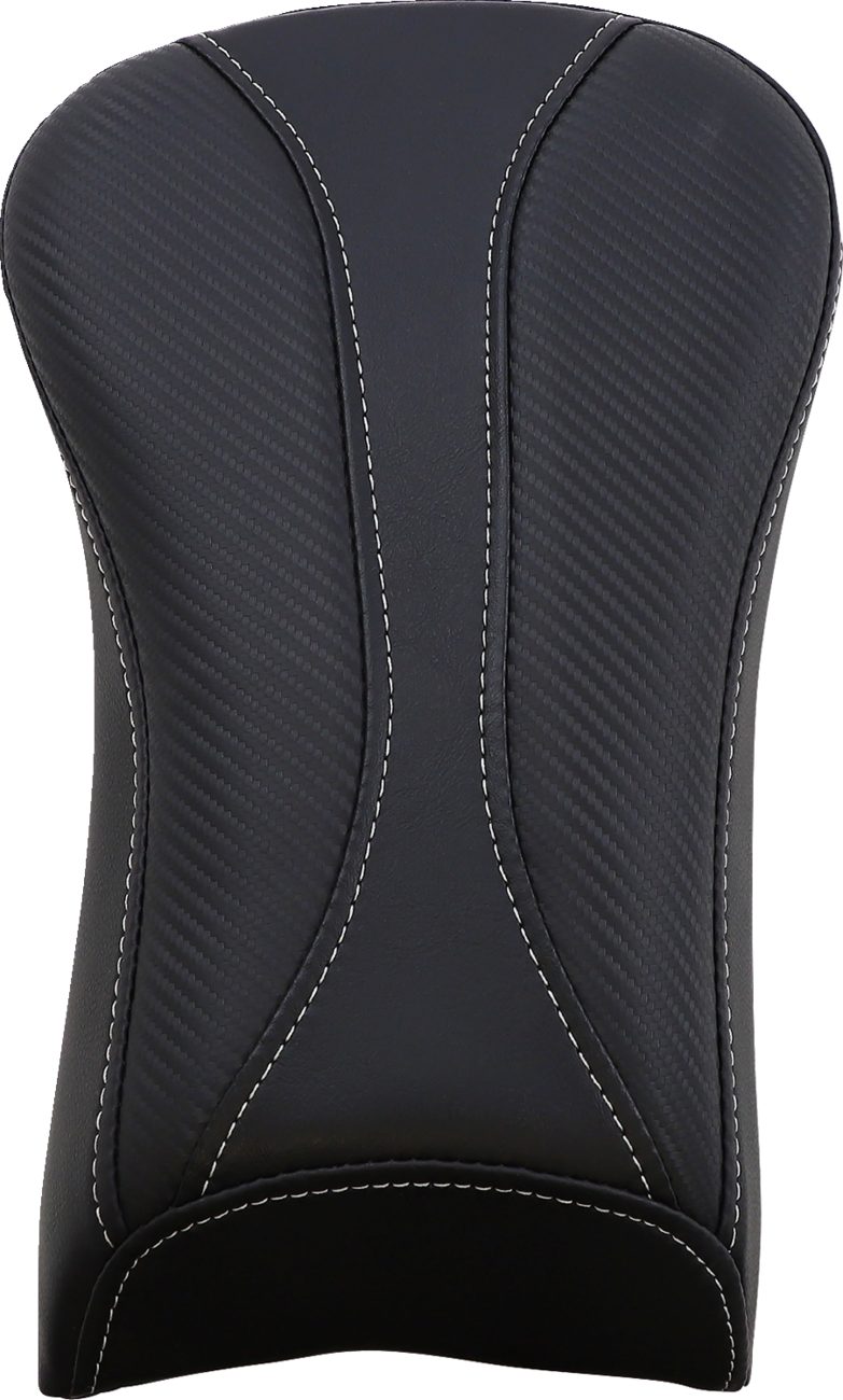 Dominator Pillion Pad - Standard Reach - Black w/ Gray Stitching 2006 - 2017