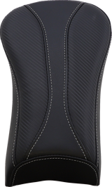 Dominator Pillion Pad - Standard Reach - Black w/ Gray Stitching 2006 - 2017