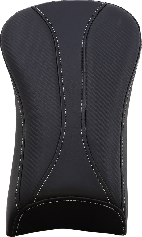 Dominator Pillion Pad - Standard Reach - Black w/ Gray Stitching 2006 - 2017