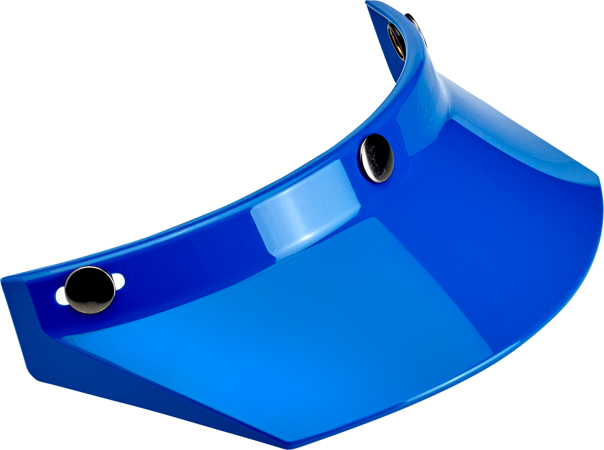 Moto 3-Snap Visor - Blue