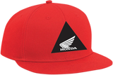 Youth Honda Snapback Hat - Red