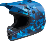 Youth Rise Helmet - Digi Camo - Blue - Medium