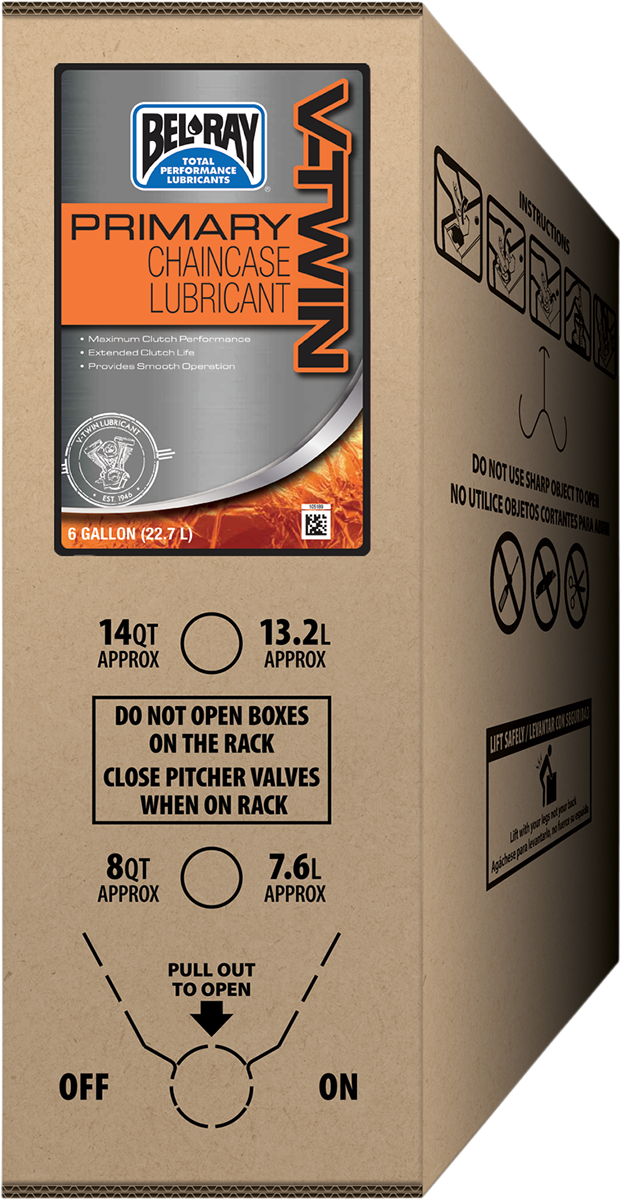 Primary Chain Case Lube - 6 U.S. gal. - Bag-In-Box