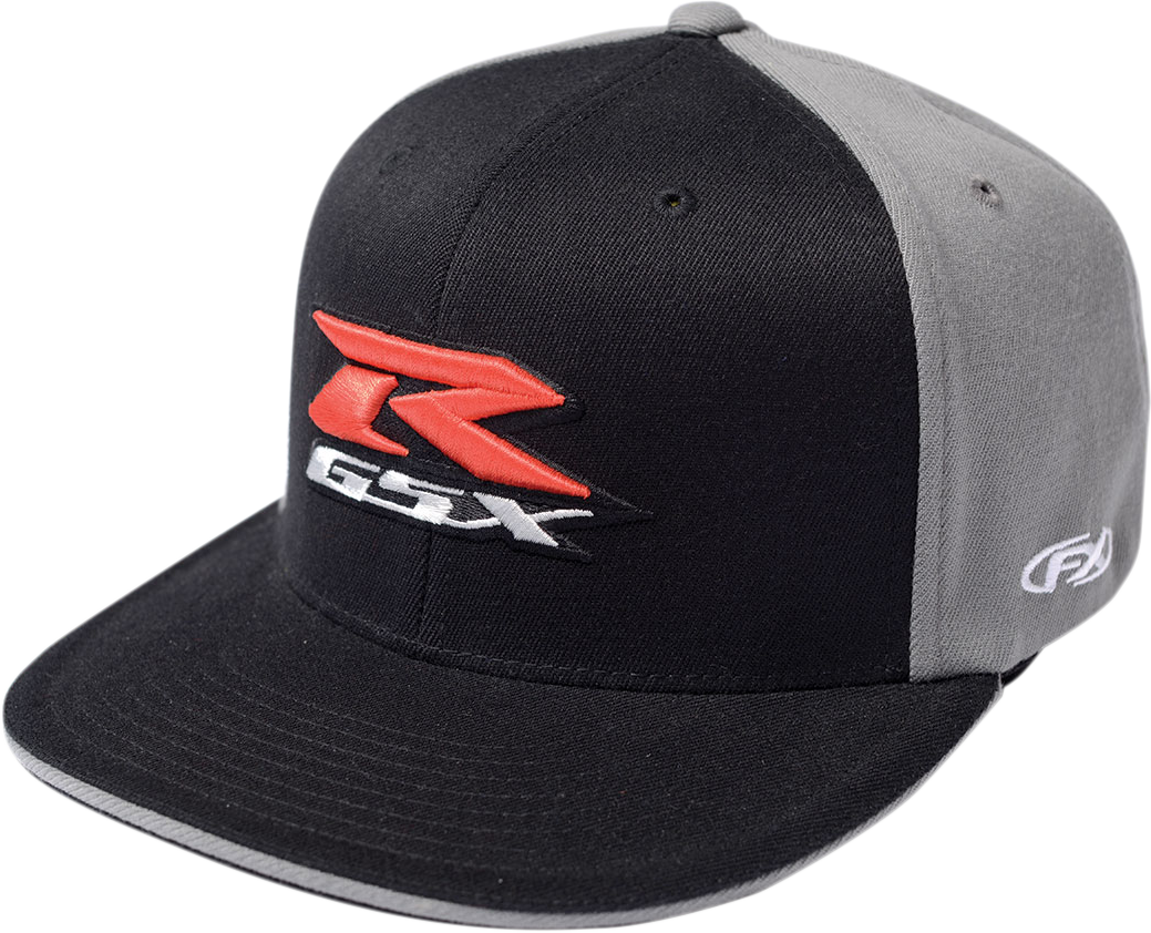 GSX-R Flexfit® Hat - Black/Gray - Large/XL