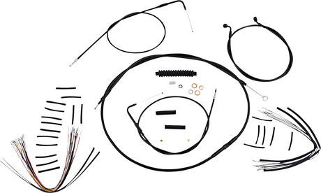 Control Cable Kit - XR - Black 2007 - 2010